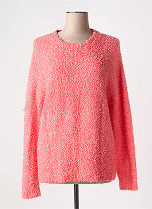 Pull stretch manches longues rose STREET ONE femme
