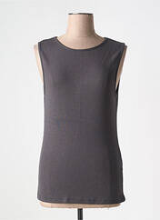 Débardeur gris GRACE & MILA pour femme seconde vue