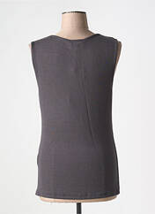 Débardeur gris GRACE & MILA pour femme seconde vue