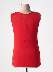 Débardeur rouge GRACE & MILA pour femme seconde vue