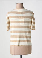 Gilet manches courtes beige ARTLOVE pour femme seconde vue