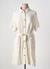 Robe mi-longue beige GRACE & MILA pour femme seconde vue