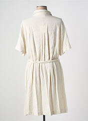 Robe mi-longue beige GRACE & MILA pour femme seconde vue