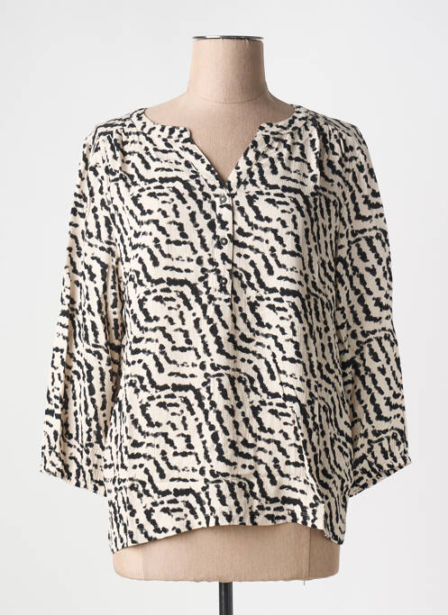 Blouse beige STREET ONE pour femme