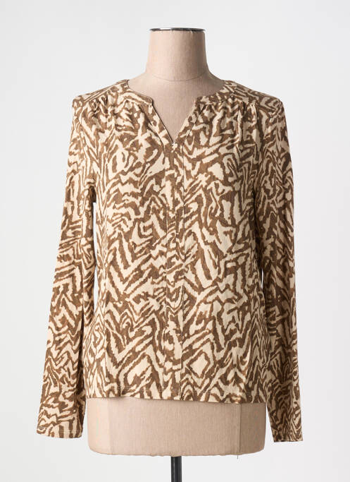 Blouse beige STREET ONE pour femme