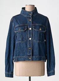 Veste casual poches bleu GRACE & MILA femme