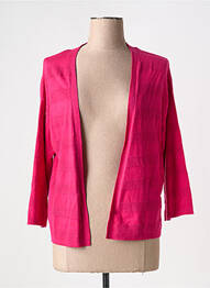 Gilet manches longues manches 3/4 rose STREET ONE femme
