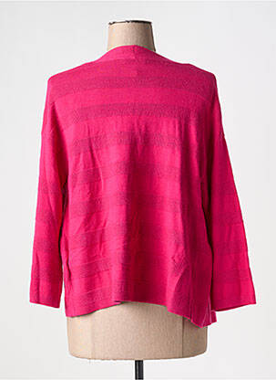 Gilet manches longues manches 3/4 rose STREET ONE femme