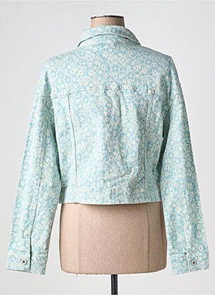 Veste casual poches bleu ICHI femme