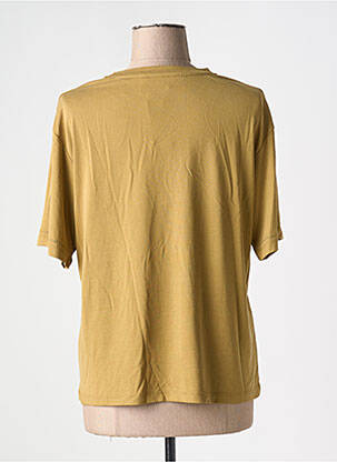 T-shirt coupe droite manches courtes vert ARTLOVE femme