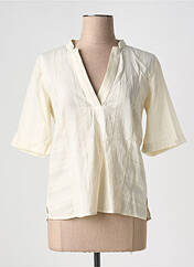 Blouse beige VILA pour femme seconde vue
