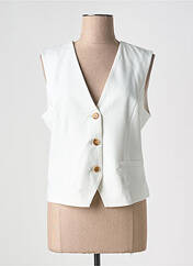 Gilet sans manche blanc B.YOUNG pour femme seconde vue