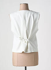 Gilet sans manche blanc B.YOUNG pour femme seconde vue