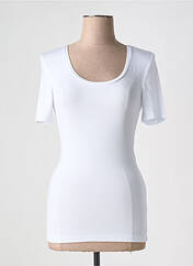 T-shirt blanc ICHI pour femme seconde vue