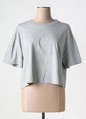 T-shirt gris GRACE & MILA pour femme seconde vue