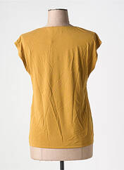 T-shirt jaune VILA pour femme seconde vue