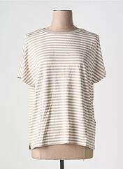 T-shirt marron STREET ONE pour femme seconde vue