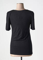T-shirt noir ICHI pour femme seconde vue