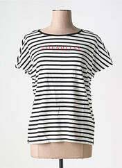 T-shirt noir STREET ONE pour femme seconde vue