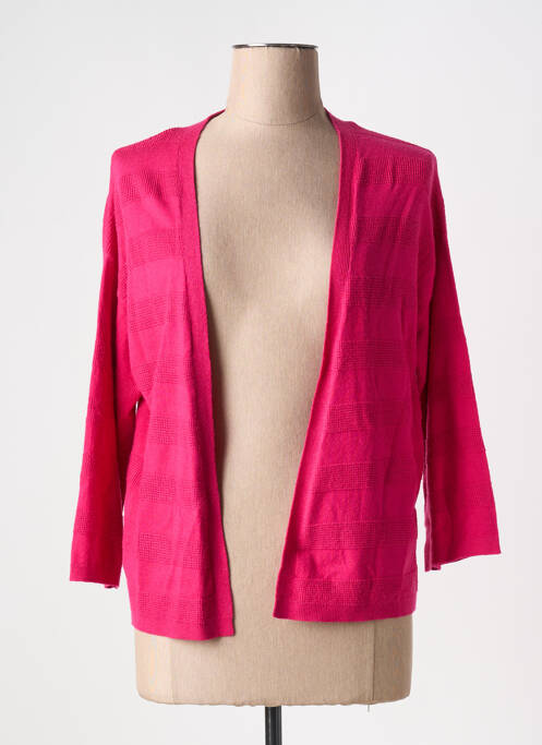 Gilet manches longues rose STREET ONE pour femme