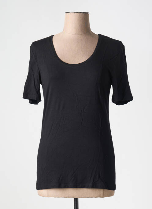 T-shirt noir ICHI pour femme