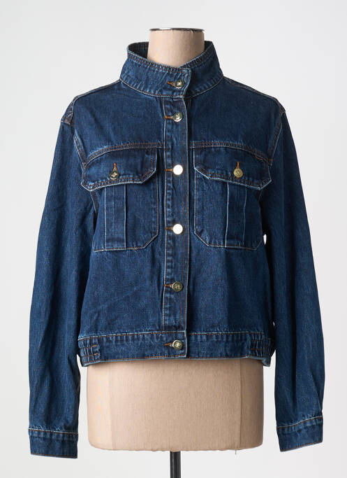 Veste casual bleu GRACE & MILA pour femme