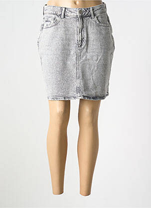 Jupe courte poches gris VILA femme
