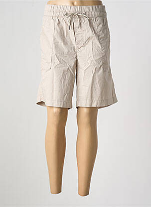Bermuda taille élastique taille normale beige STREET ONE femme
