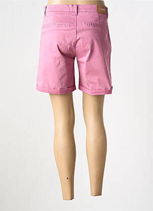 Short fermeture zippée sous rabat boutonné taille normale rose MUSE femme