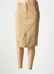 Jupe mi-longue marron GRACE & MILA pour femme seconde vue