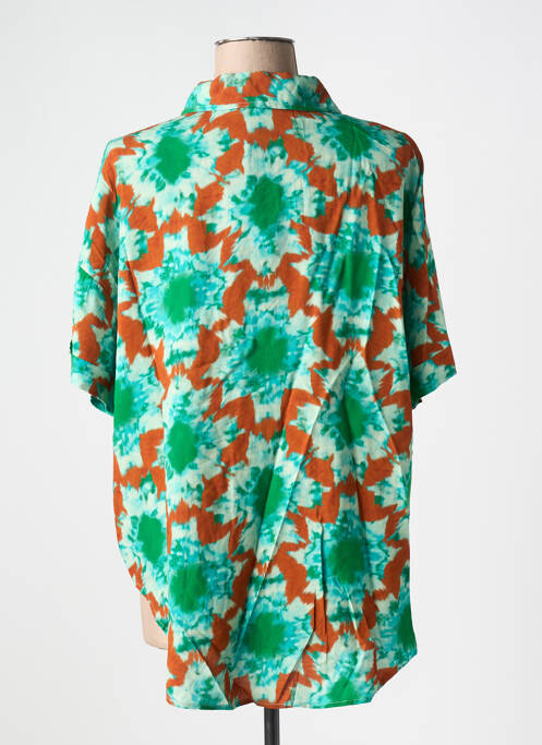 Chemisier vert PIECES pour femme