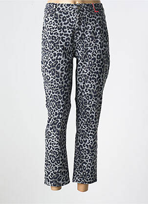 Pantalon 7/8 stretch taille normale noir STREET ONE femme