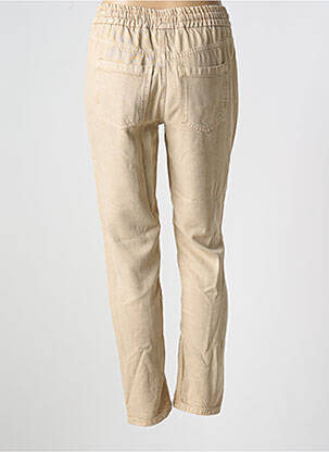 Pantalon slim taille élastique taille normale beige STREET ONE femme