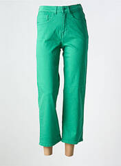 Jeans coupe droite vert ICHI pour femme seconde vue