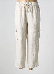 Pantalon 7/8 beige STREET ONE pour femme seconde vue