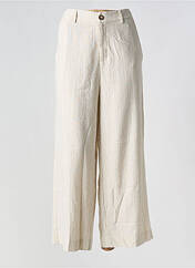 Pantalon large beige GRACE & MILA pour femme seconde vue