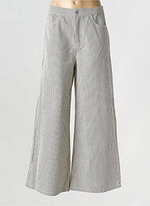 Pantalon large beige INSPIRATION STUDIO pour femme