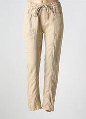Pantalon slim beige STREET ONE pour femme seconde vue