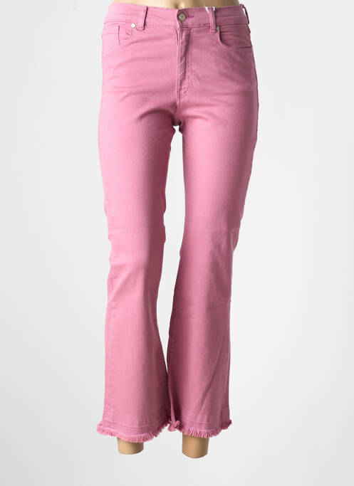 Jean coupe flare rose MUSE pour femme