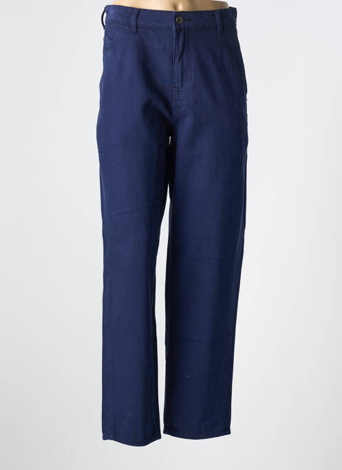 Jeans coupe droite bleu ICHI pour femme