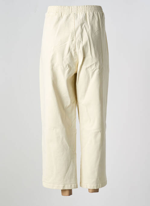 Pantalon 7/8 beige ICHI pour femme