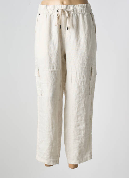 Pantalon 7/8 beige STREET ONE pour femme