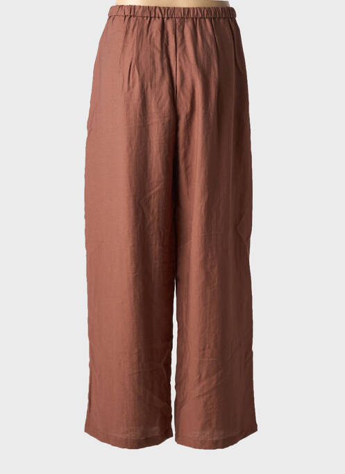 Pantalon large marron ARTLOVE pour femme