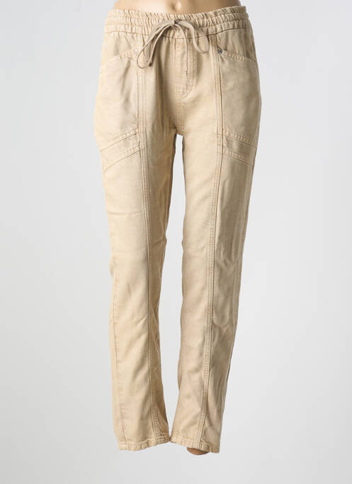 Pantalon slim beige STREET ONE pour femme
