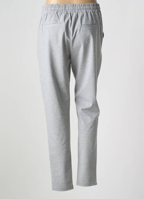 Pantalon slim gris ICHI pour femme