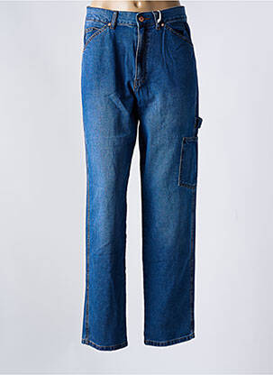 Jeans coupe droite poches bleu fonce MUSE femme