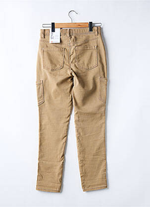 Pantalon slim poches beige STREET ONE femme