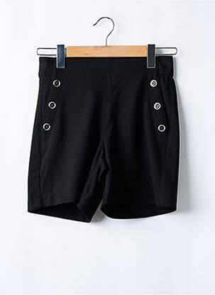 Short coupe droite noir STREET ONE femme