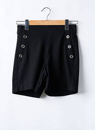Short coupe droite noir STREET ONE femme