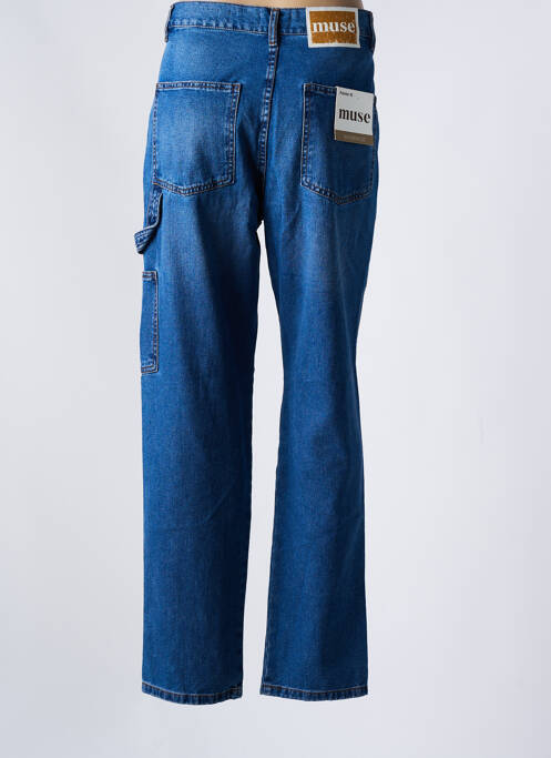 Jeans coupe droite bleu fonce MUSE pour femme